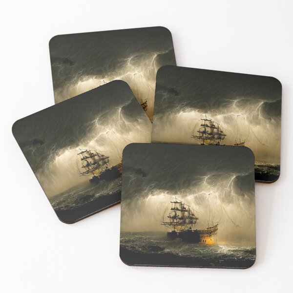 Item preview, Storm at sea 1 designed and sold by shaldoryn.