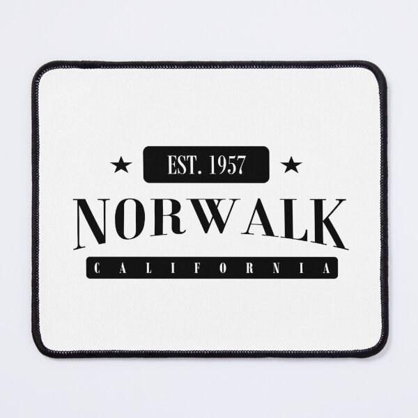 Item preview, Norwalk EST. 1957 (Standard Black) designed and sold by The Street Sign Store.