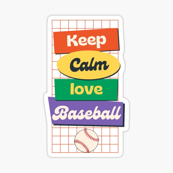 Baseballlove Sticker