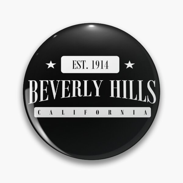 Item preview, Beverly Hills Est. 1914 (Standard White) designed and sold by The Street Sign Store.