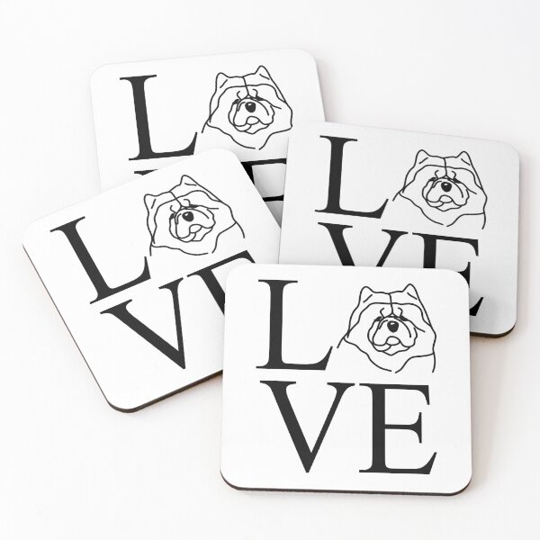 Item preview, love love chow chow designed and sold by dog-shirt.