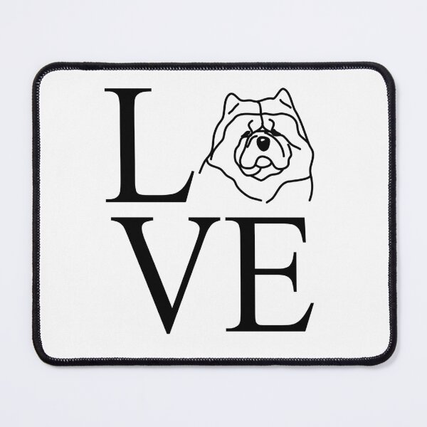 Item preview, love love chow chow designed and sold by dog-shirt.