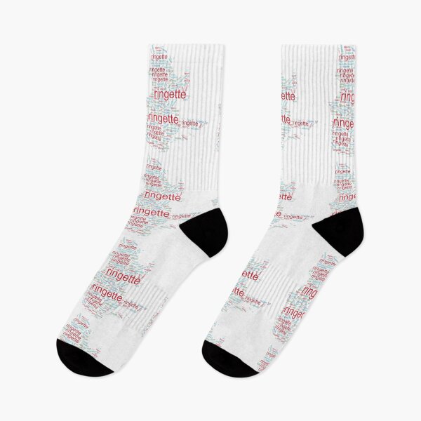 Item preview, Ringette in Different Colors ( Quebec Map Shaped Words ) designed and sold by dacdibac.