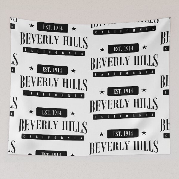 Item preview, Beverly Hills EST. 1914 (Standard Black) designed and sold by The Street Sign Store.