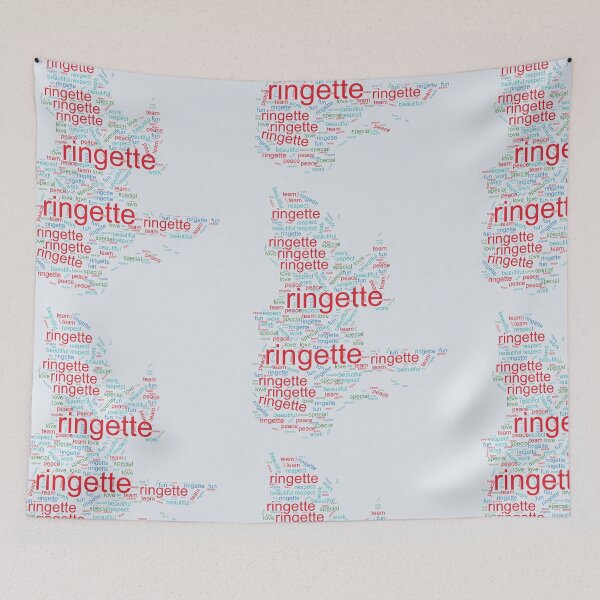 Item preview, Ringette in Different Colors ( Quebec Map Shaped Words ) designed and sold by dacdibac.