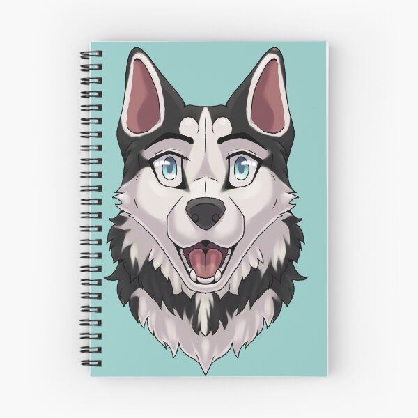 Item preview, Shocked Surprised Expression Black Husky Dog designed and sold by Bamsdrawz.