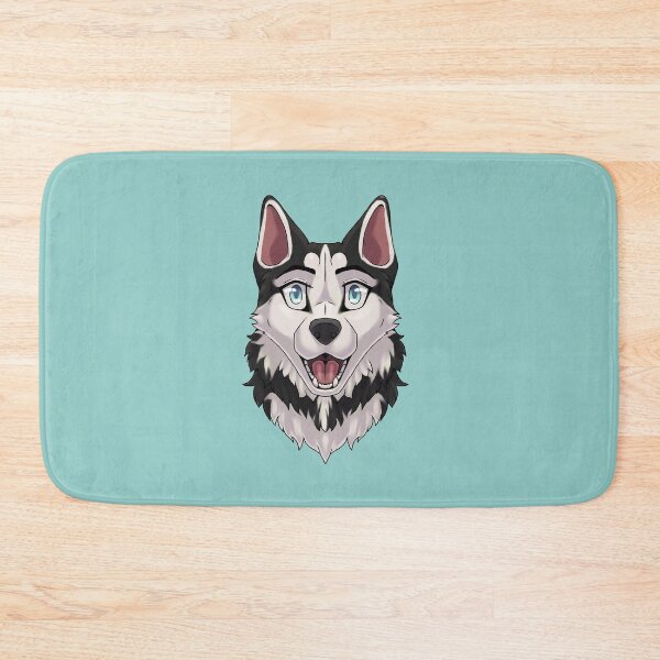 Item preview, Shocked Surprised Expression Black Husky Dog designed and sold by Bamsdrawz.