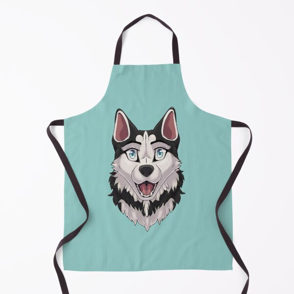 Item preview, Shocked Surprised Expression Black Husky Dog designed and sold by Bamsdrawz.