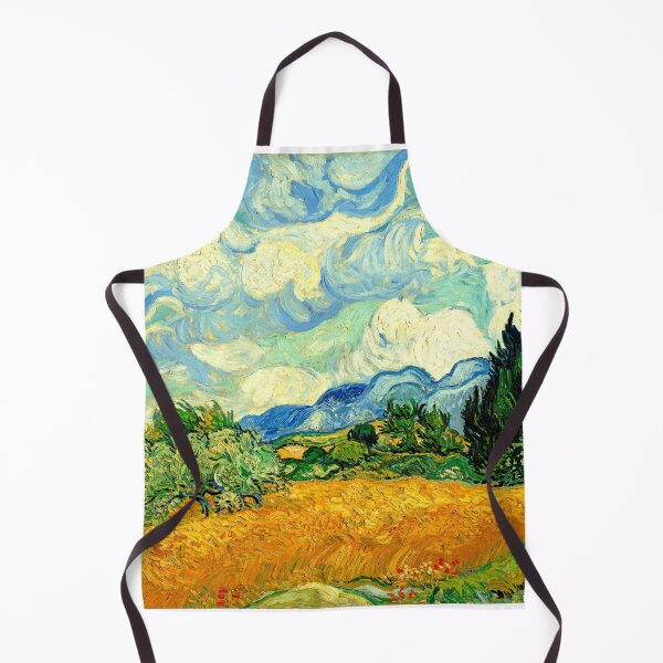 Item preview, Wheat Field with Cypresses by van Gogh - digital enhancement designed and sold by NickoPrints.