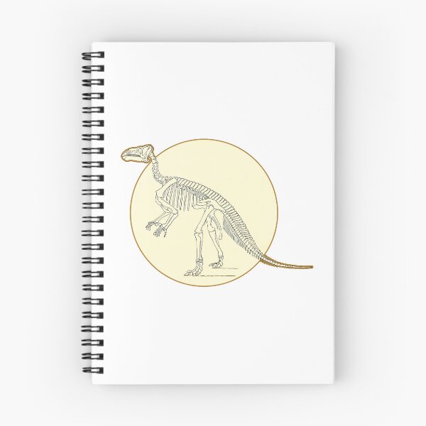 Item preview, Iguanodon Dinosaur Skeleton - Cool Yellow Dino designed and sold by AlanPhotoArt.