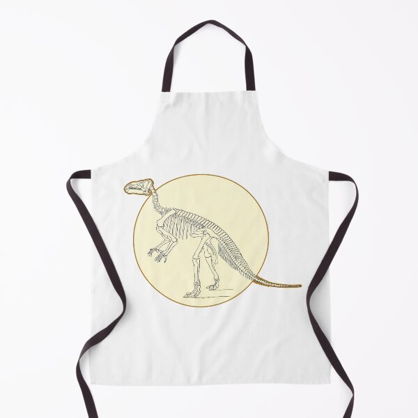 Item preview, Iguanodon Dinosaur Skeleton - Cool Yellow Dino designed and sold by AlanPhotoArt.
