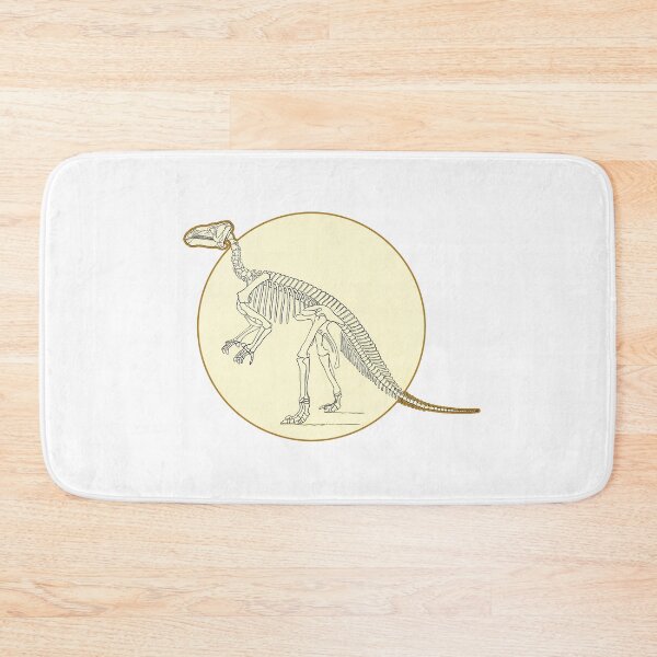 Item preview, Iguanodon Dinosaur Skeleton - Cool Yellow Dino designed and sold by AlanPhotoArt.
