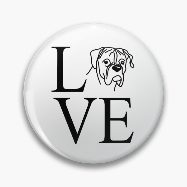 Artikelvorschau, love liebe deutscher boxer, german boxer entworfen und verkauft von dog-shirt.