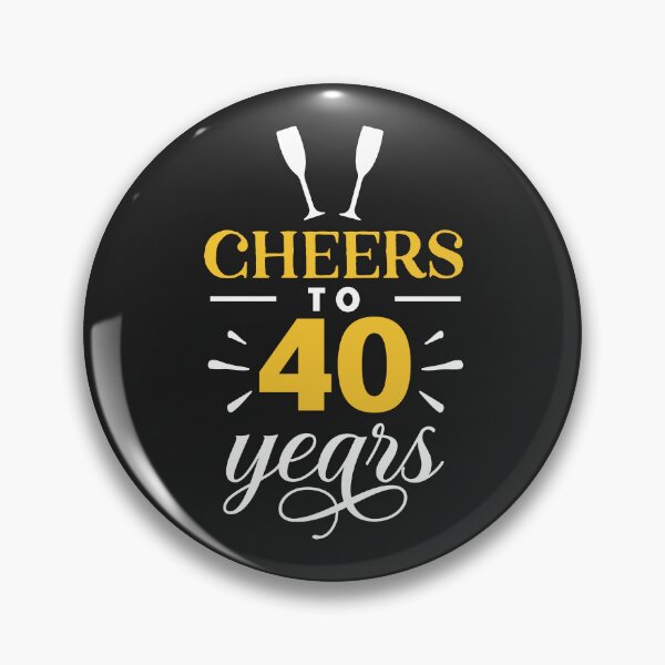 Item preview, Birthday 40 party / cheers to 40 years party celebration  designed and sold by portrait4you.