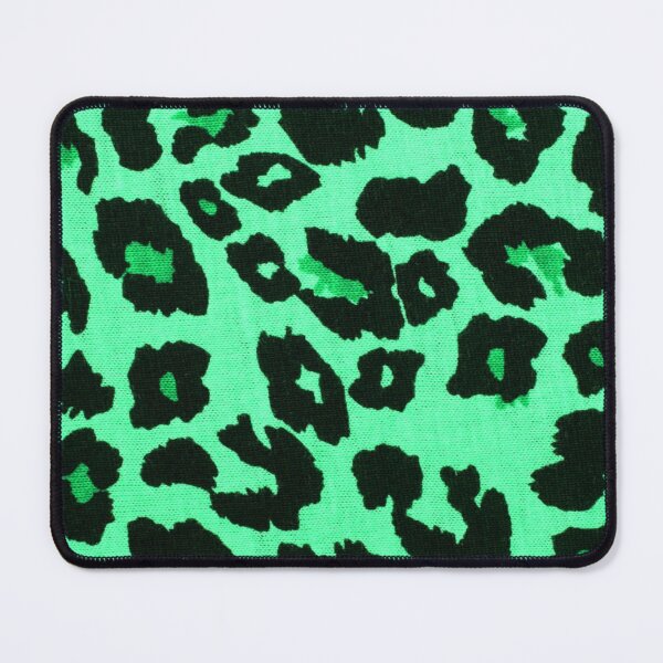Item preview, Spearmint Leopard Print designed and sold by TotallyRetroArt.