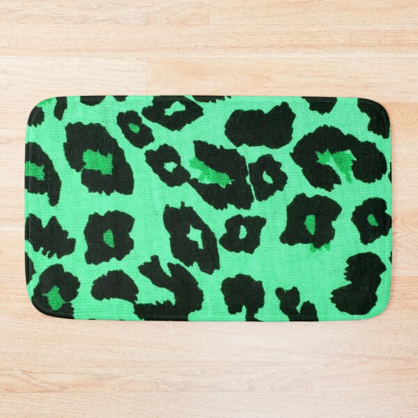 Item preview, Spearmint Leopard Print designed and sold by TotallyRetroArt.