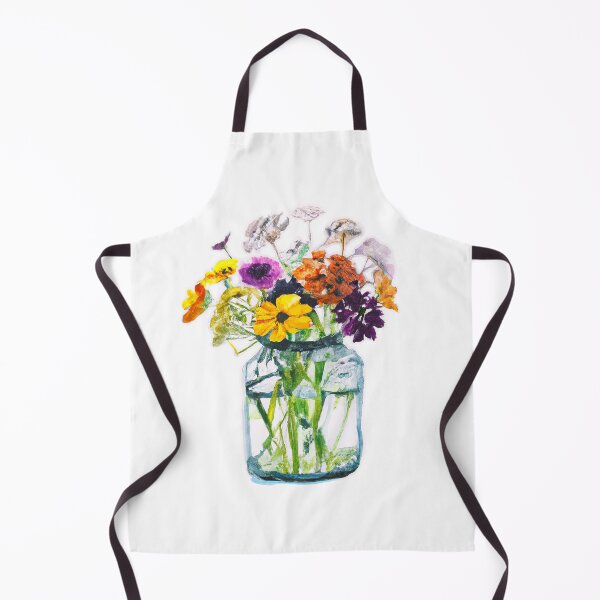 Item preview, Mason Jar Wildflower Bouquet designed and sold by Kaamalauppias.