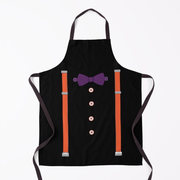Item preview, Violet And Orange Bow Tie Suspenders Funny Halloween designed and sold by Med ing.