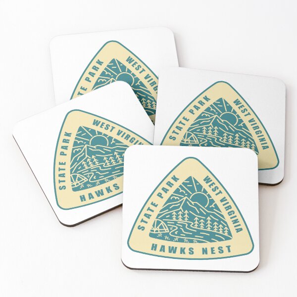 Item preview, Hawks Nest State Park WV Triangle Logo designed and sold by VanyaKar.