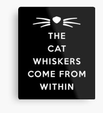 WHISKERS II Metal Print