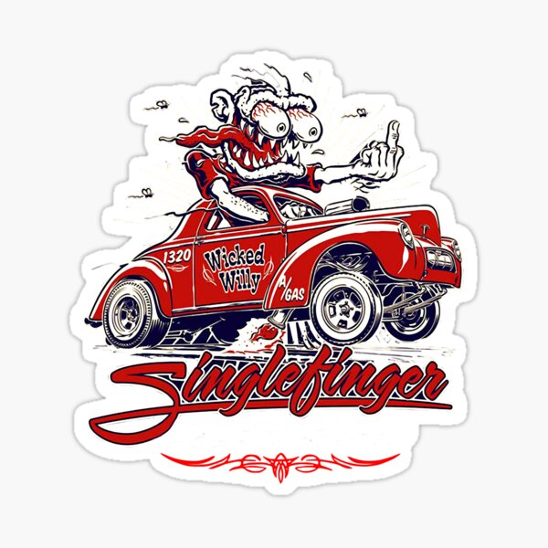 Ed Roth Stickers for Sale | Redbubble