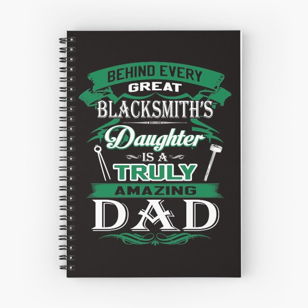 Item preview, Behind Every Great Blacksmith Daughter Is A Truly Amazing Dad designed and sold by todayshirt.