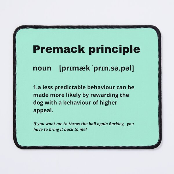 Item preview, Defining dogs - premack principle designed and sold by kookycomet.