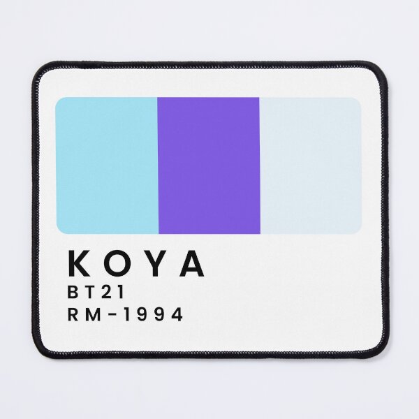 Item preview, Koya color palette BT21 designed and sold by tokki-drawings.