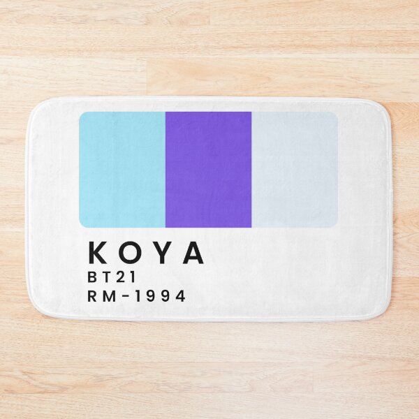 Item preview, Koya color palette BT21 designed and sold by tokki-drawings.