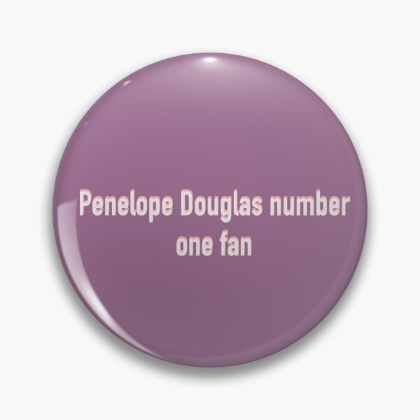 Item preview, Penelope Douglas number one fan design  designed and sold by Artbymanu.