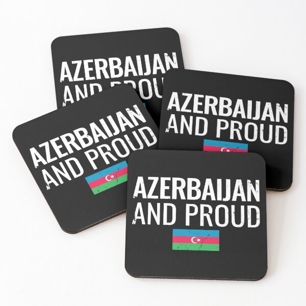 Item preview, Azerbaijan And Proud Azerbaijan flag designed and sold by max-it-out.