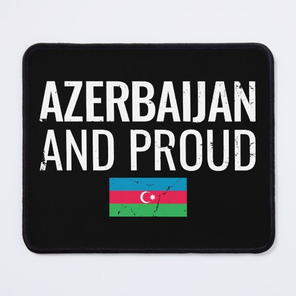 Item preview, Azerbaijan And Proud Azerbaijan flag designed and sold by max-it-out.