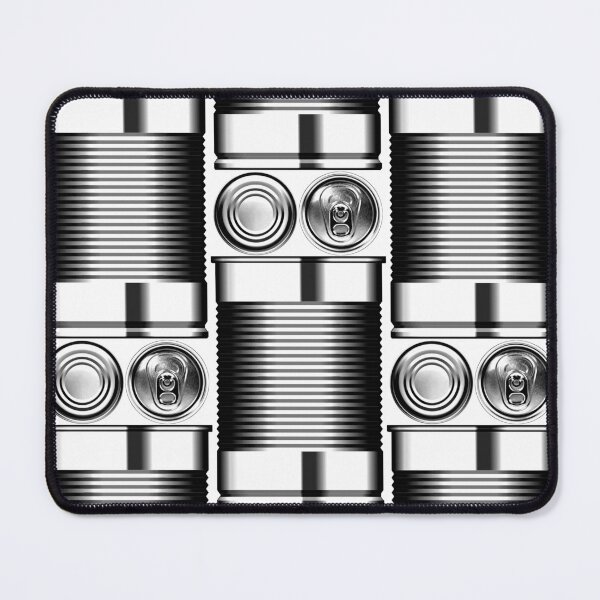 Item preview, Monochrome Tin Can Design, Great For Camping Or The Gym designed and sold by TrulyEpoque.