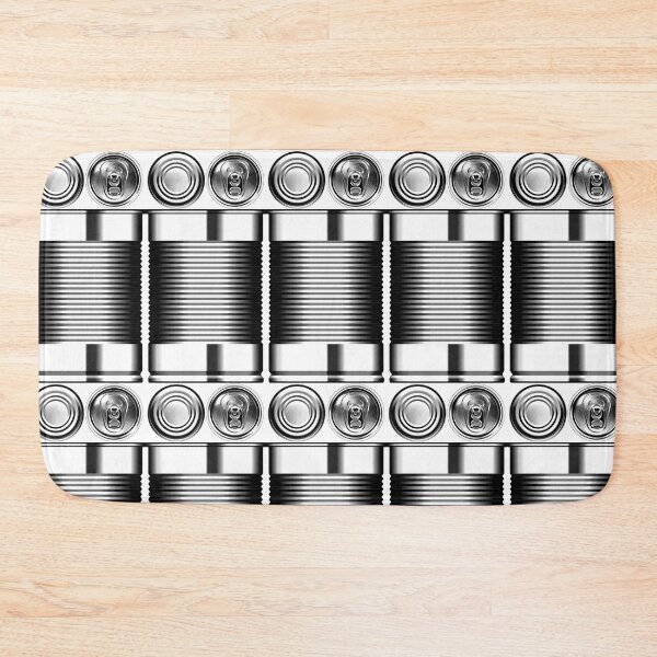 Item preview, Monochrome Tin Can Design, Great For Camping Or The Gym designed and sold by TrulyEpoque.