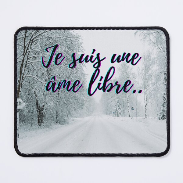 Item preview, I am a free soul - popular french quotes theme gifts designed and sold by RebelliousRosee.