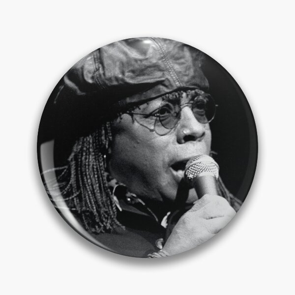 Item preview, Rick James - BW Photograph designed and sold by ConcertImages.