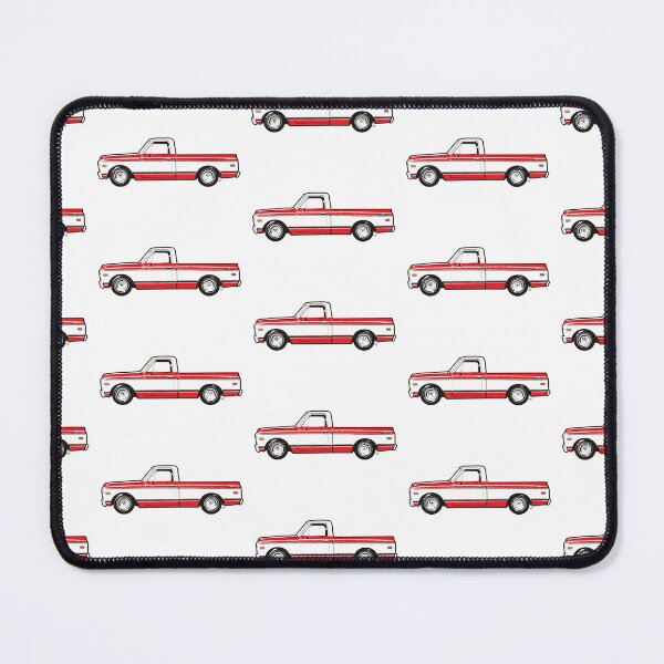 Item preview, Red & White 60s C Truck designed and sold by MandyCarsArts.