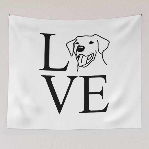 Item preview, love dear labrador retrievers designed and sold by dog-shirt.