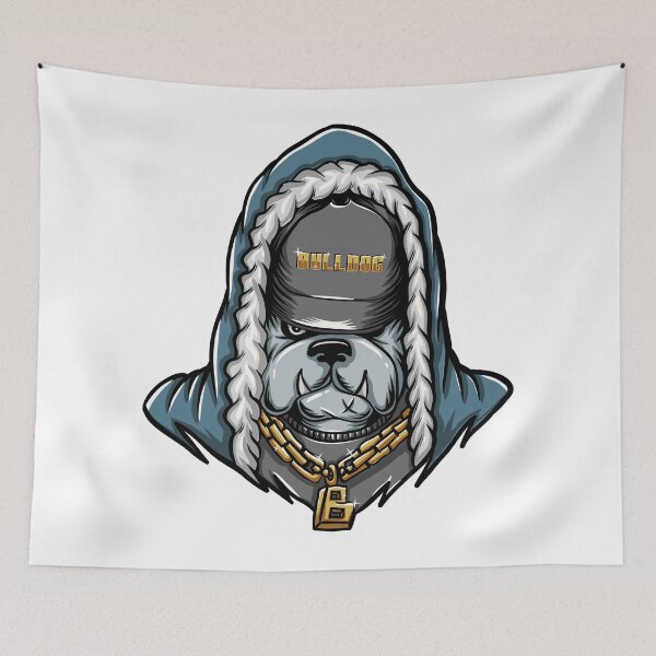 Item preview, cool dog with gold cain and hat designed and sold by Mashka93.