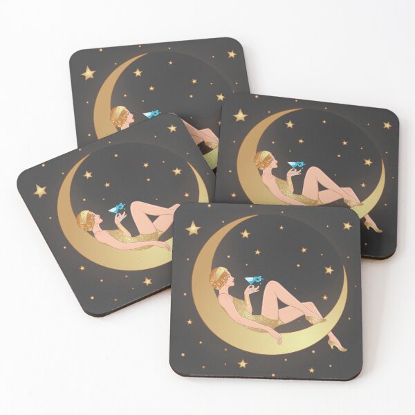 Item preview, Cora, Over the Moon designed and sold by BurtWestonDesign.
