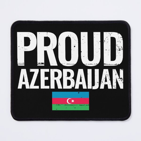 Item preview, Proud Azerbaijan Azerbaijan flag designed and sold by max-it-out.