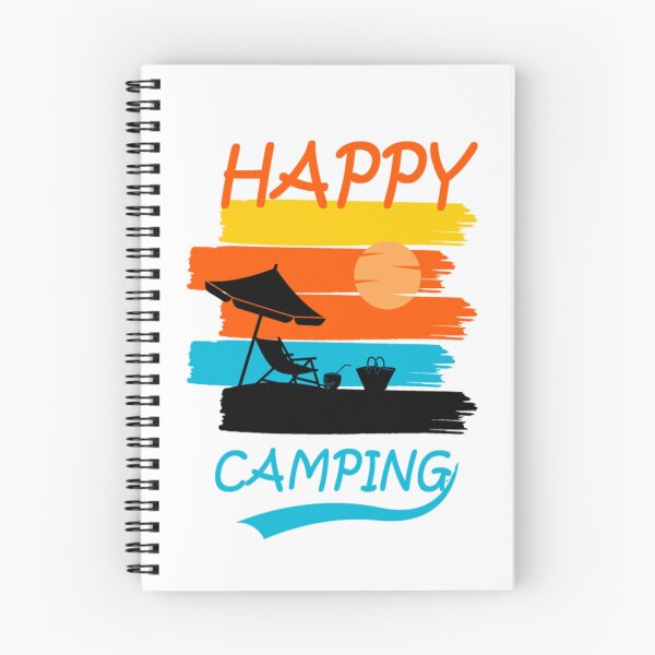Item preview, Happy Camping Shirt Funny Cute -Tee Short designed and sold by tasmin-shop.