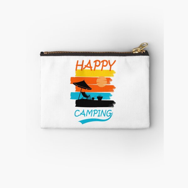 Item preview, Happy Camping Shirt Funny Cute -Tee Short  designed and sold by tasmin-shop.