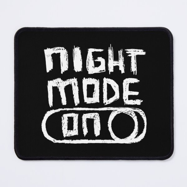 Item preview, Night Mode ON for Night Owl designed and sold by badlydrawnbabe.
