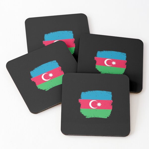 Item preview, Azerbaijan Vintage Azerbaijan Flag designed and sold by max-it-out.