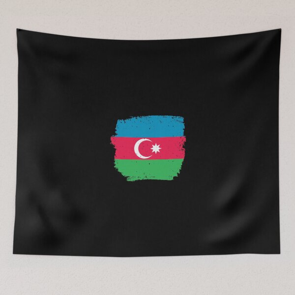 Item preview, Azerbaijan Vintage Azerbaijan Flag designed and sold by max-it-out.