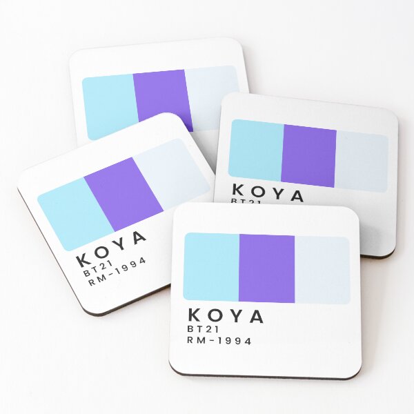 Item preview, Koya color palette BT21 designed and sold by tokki-drawings.