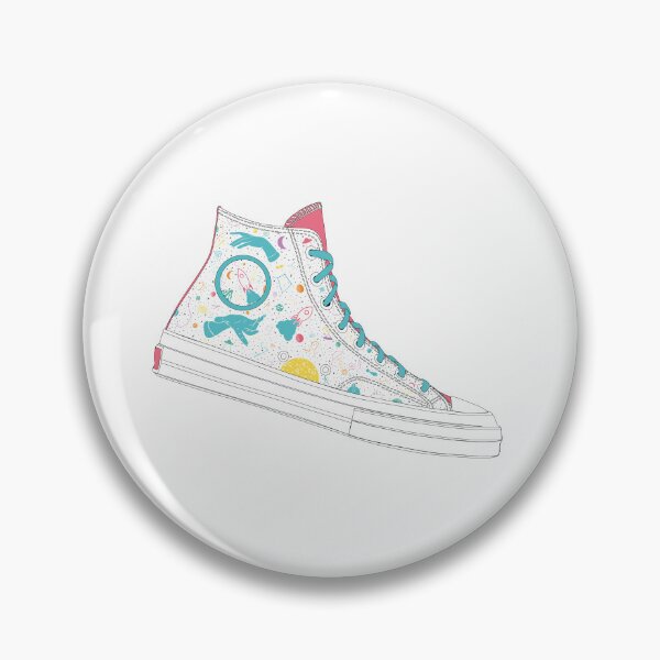 Item preview, Space Converse Illustration White & pastel colour designed and sold by MickeyEdwards.