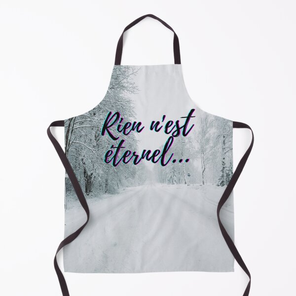 Item preview, Nothing lasts forever - popular french quotes theme gifts designed and sold by RebelliousRosee.