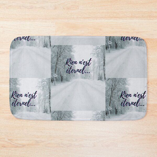 Item preview, Nothing lasts forever - popular french quotes theme gifts  designed and sold by RebelliousRosee.
